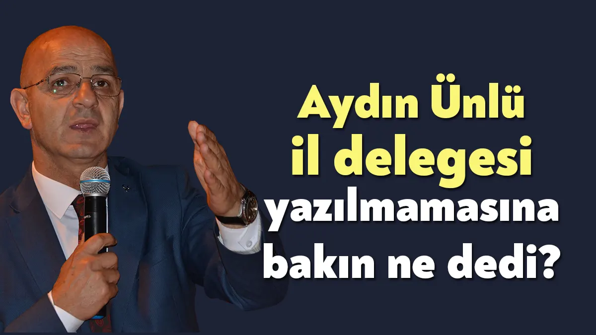 MHP Kocaeli İl eski Başkanı Aydın Ünlü, ilçe kongrelerinin tamamlanmasının