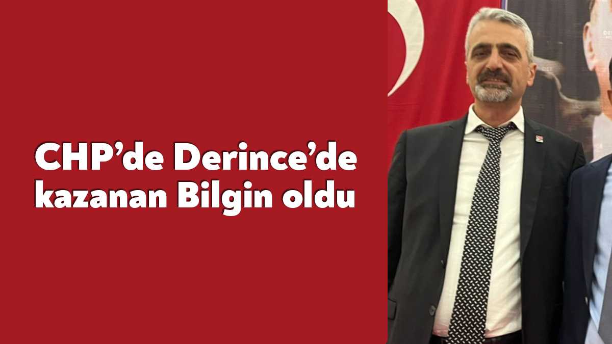 CHP Derince İlçe Kongresi'nde oyların 141’ini alan Atasoy Bilgin yeniden