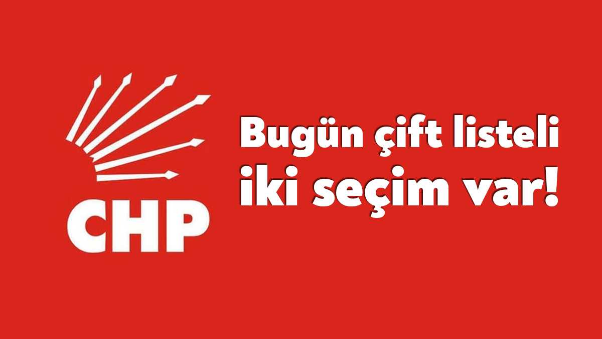 Cumhuriyet Halk Partisi Derince ve Darıca ilçe kongreleri bugün gerçekleştiriliyor.