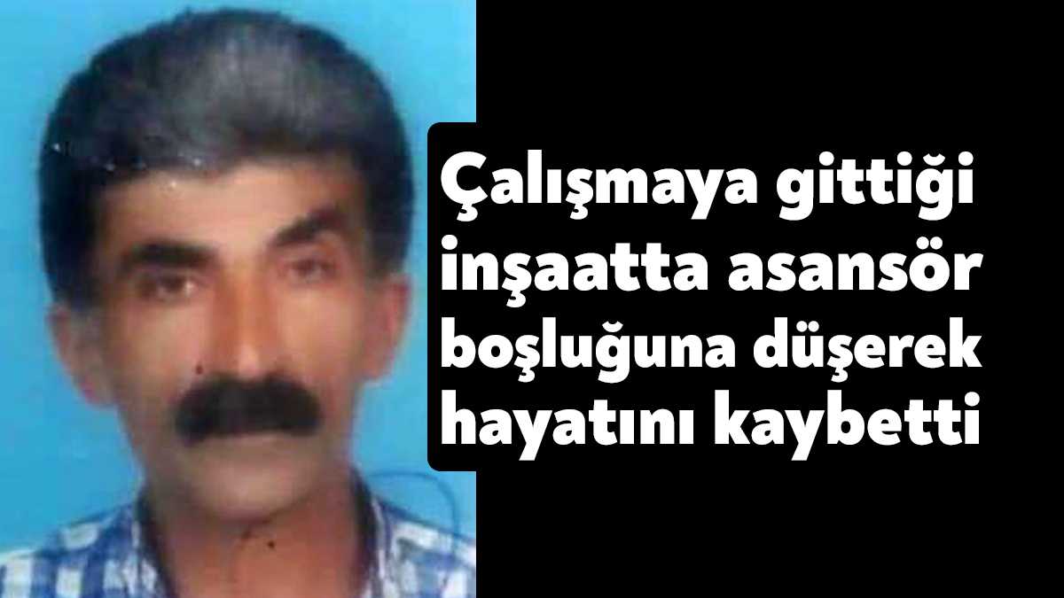 Kocaeli'den Yalova'ya çalışmaya giden 58 yaşındaki adam, inşaatta dengesini kaybederek