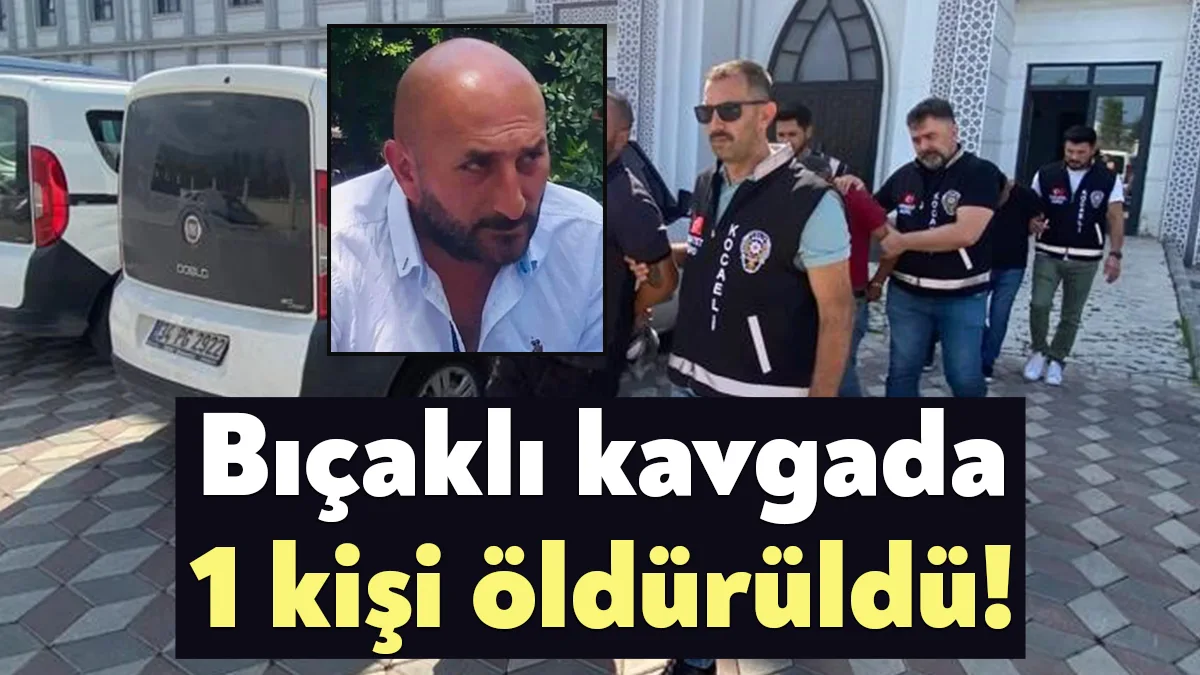 Kocaeli'nin Darıca ilçesinde bir kişi, husumetlisi tarafından uğradığı bıçaklı saldırıda
