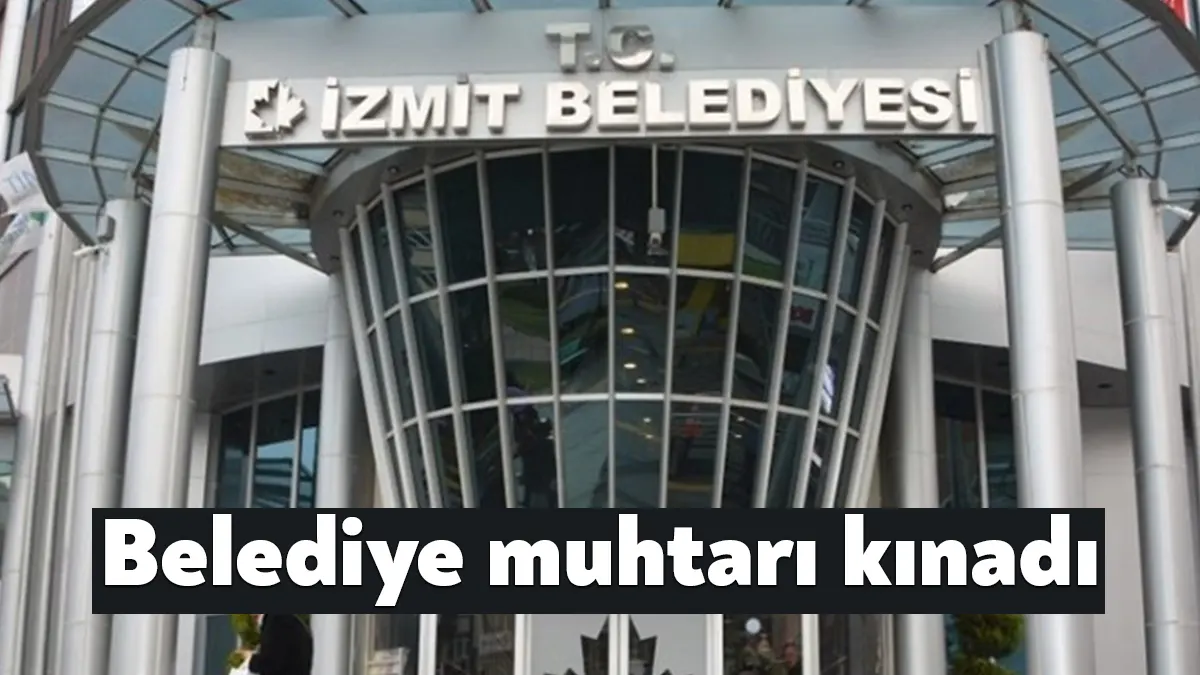 İzmit Belediyesinden yapılan açıklamada şu ifadelere yer verildi: “Kocatepe Mahalle