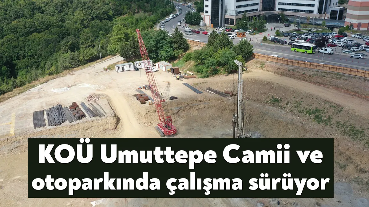 Kocaeli Büyükşehir tarafından Kocaeli Üniversitesi Umuttepe Yerleşkesinde inşasına başlanan Umuttepe