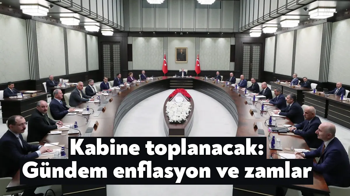 Cumhurbaşkanlığı Kabinesi yarın Erdoğan başkanlığında toplanacak. Masada memur ve memur