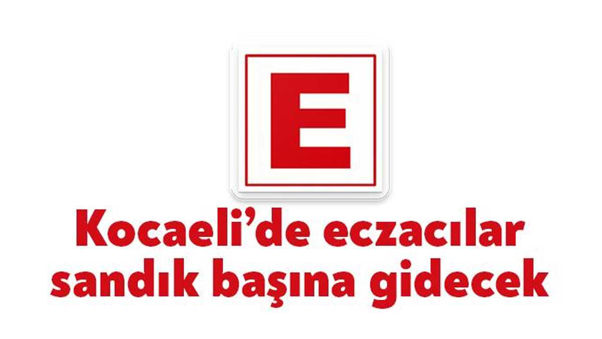 Türk Eczacılar Birliği 31.Bölge Kocaeli Eczacı Odası seçimli olağan genel