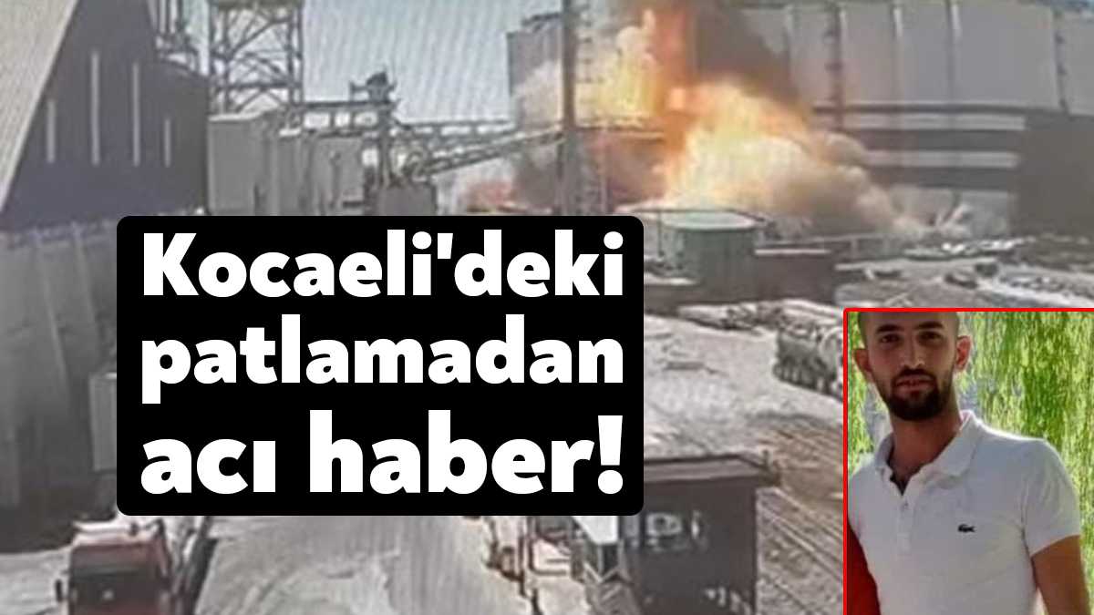 Toprak Mahsulleri Ofisi (TMO) silolarında meydana gelen patlamada ağır yaralanan
