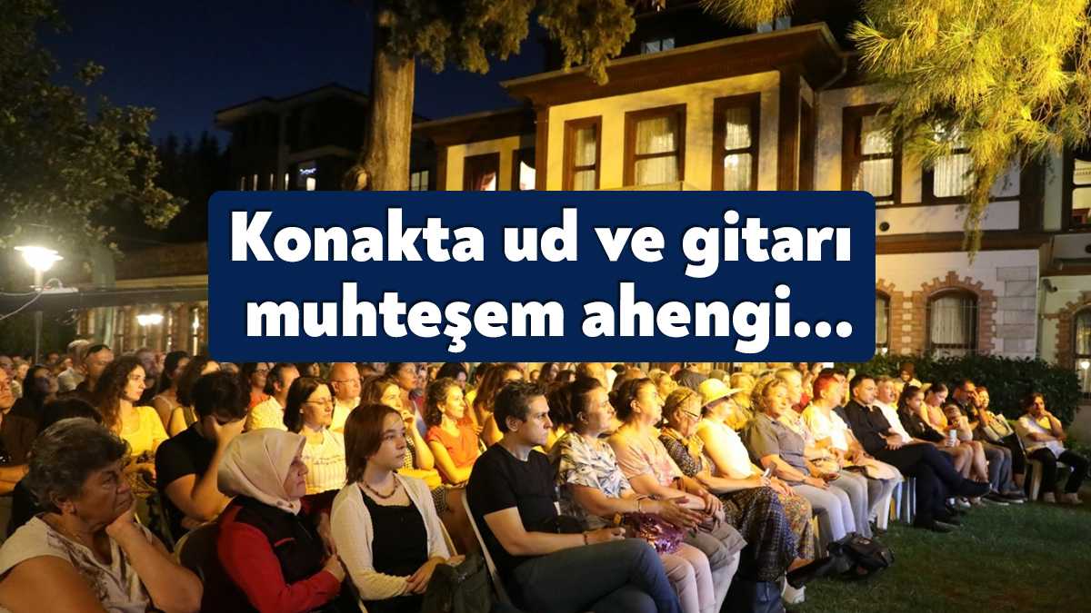 Kocaeli Büyükşehir Belediyesi Konaktan Nağmeler Tachuri Konseri ile doğu-batı sentezinin