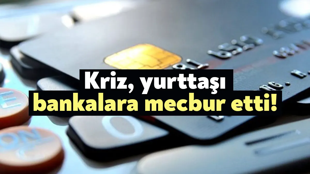 Ekonomik kriz ve iktidar halkı bankalara muhtaç etti. Yurttaşın bankalara