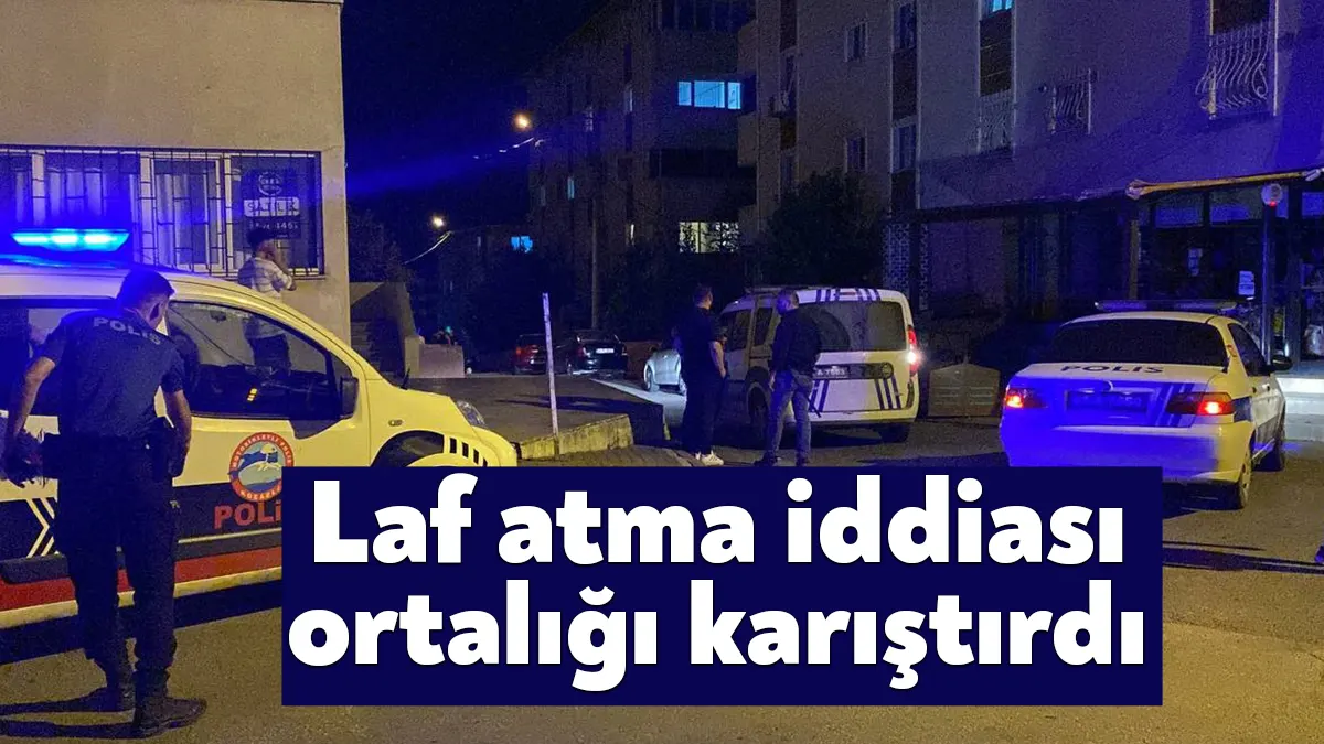 Kocaeli'nin Darıca ilçesinde bir kişi, kız kardeşine laf attığı iddia