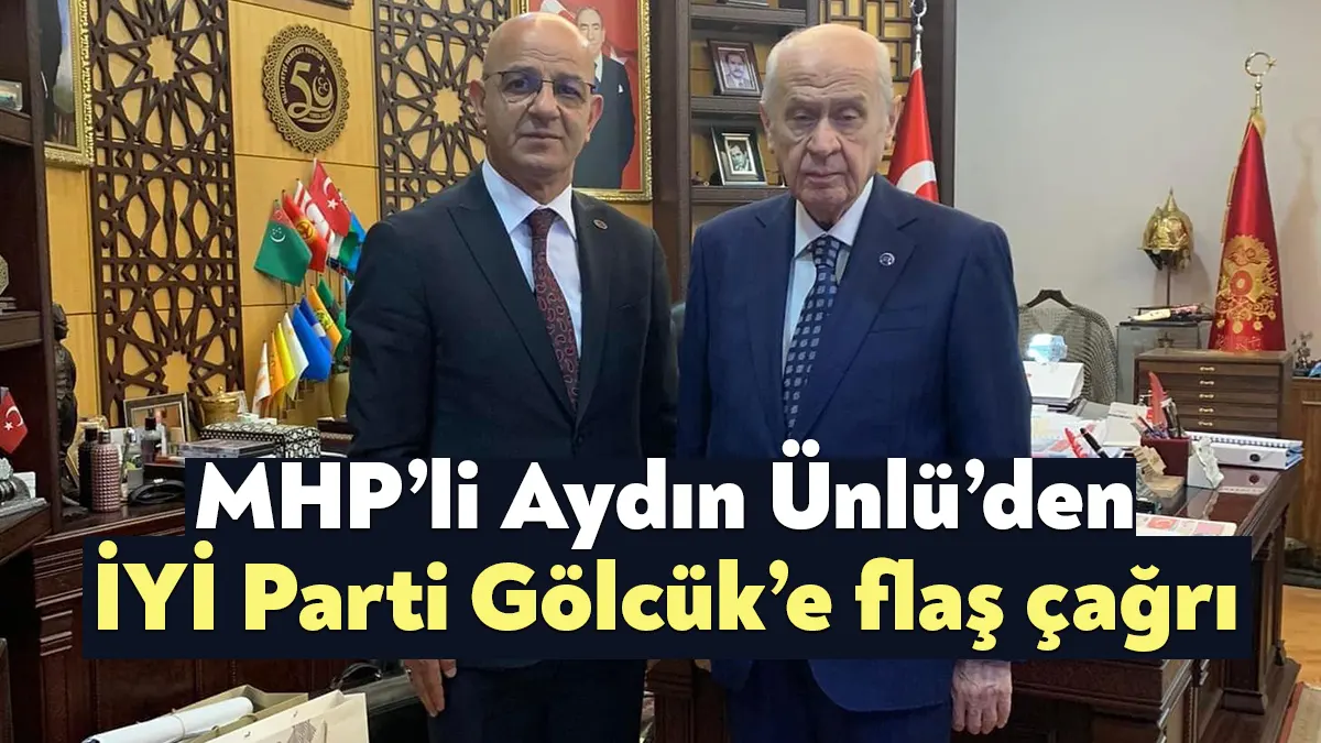 MHP Lideri Devlet Bahçeli’nin yerel seçimler için İYİ Parti’ye yaptığı