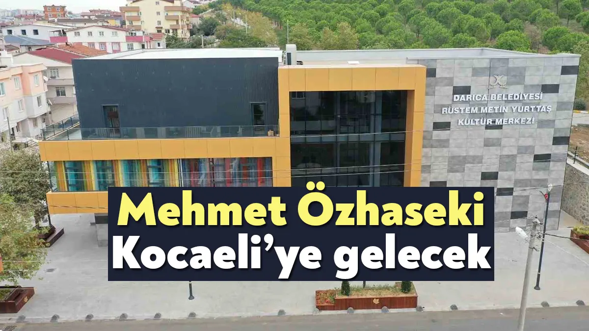 Darıca'da açılış bayramı Özhaseki'nin katılımıyla sürüyor. Rüstem Metin Yurttaş Halk