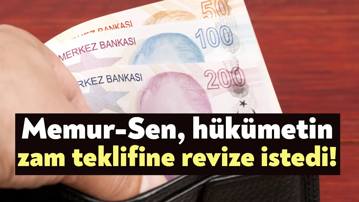 Hükümetin 7. Dönem Toplu Sözleşme zam teklifine ilişkin açıklama yapan