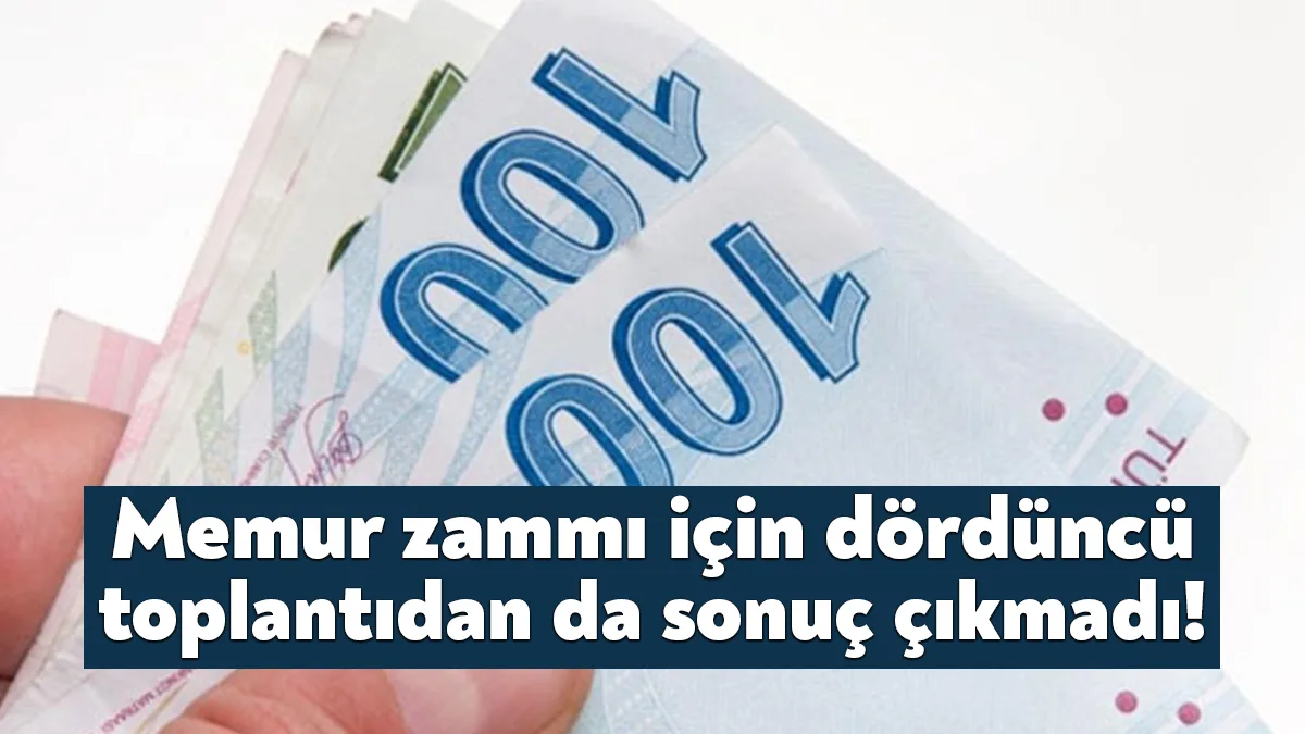 Milyonlarca memur ve memur emeklisinin beklediği maaş zammıyla ilgili nihai