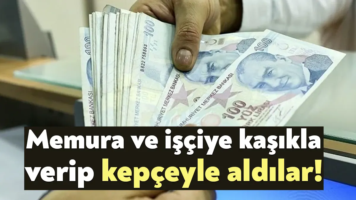 Temmuzda en düşük memur maaşı olan 22 bin TL’nin alım