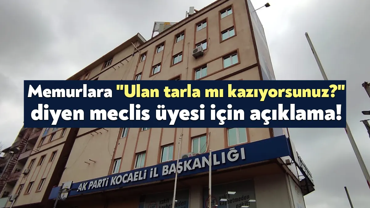 Kocaeli Büyükşehir Belediyesi AK Partili meclis üyesi İrfan Kurt, %70 zam talep