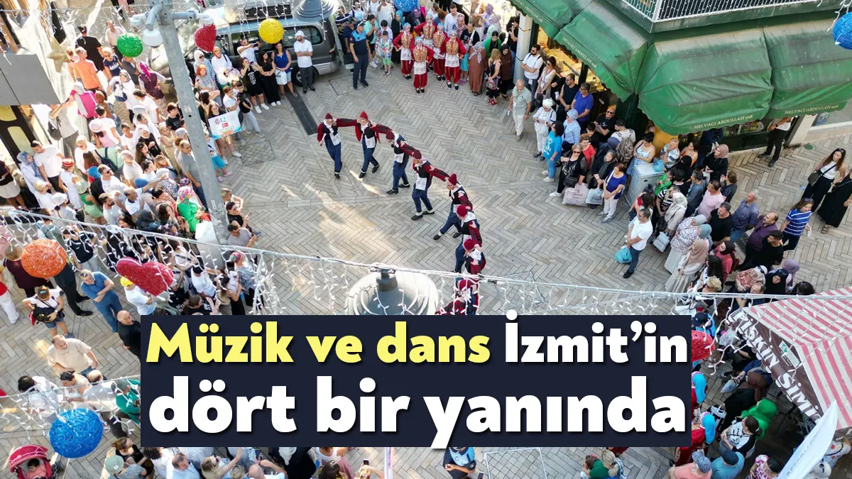 Bu yıl 12.’si düzenlenen Uluslararası İzmit Pişmaniye, Müzik ve Dans