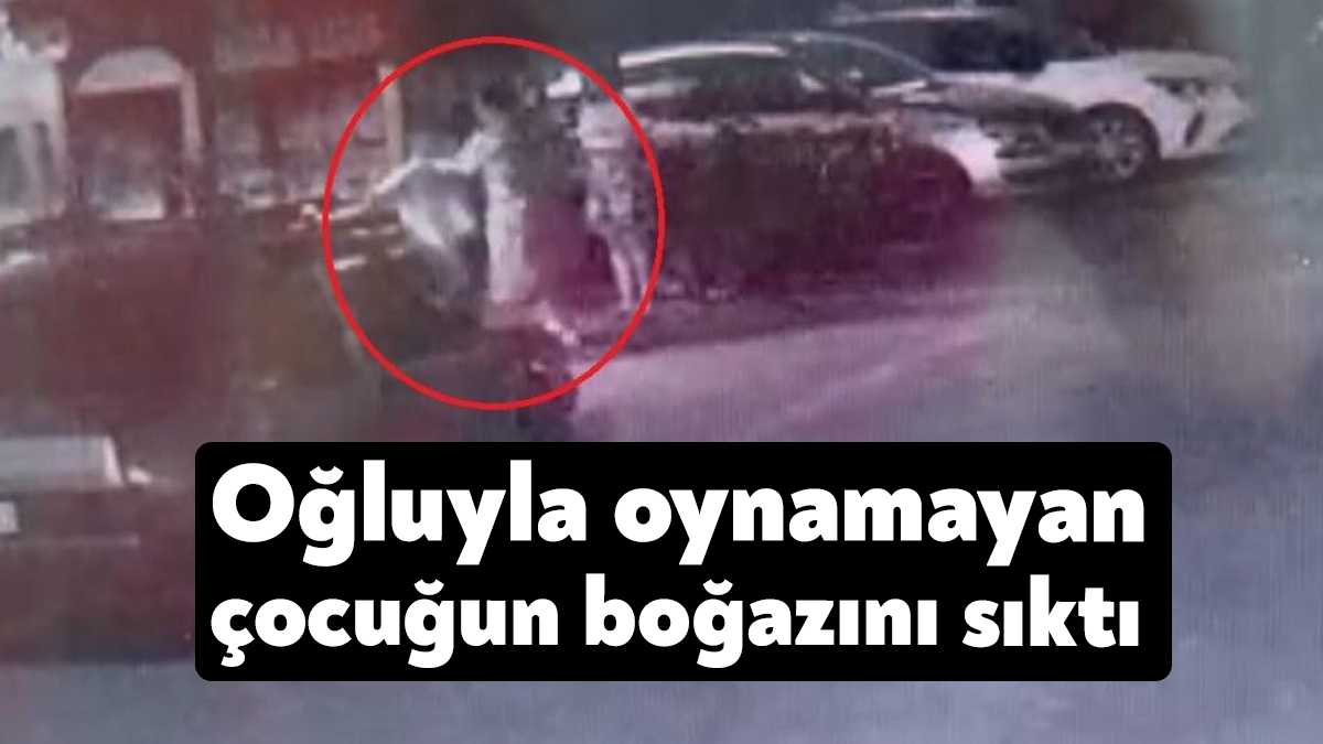Kocaeli'nin Kartepe ilçesinde bir kadın iddiaya göre çocuğuyla oynamadığını ileri