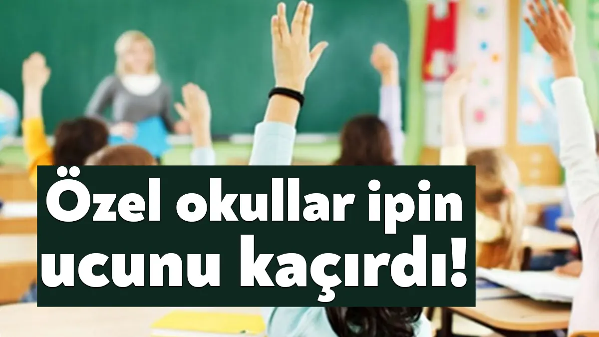 Özel okullarda 2023-2024 eğitim öğretim yılı ücretleri yarım milyonu buldu.