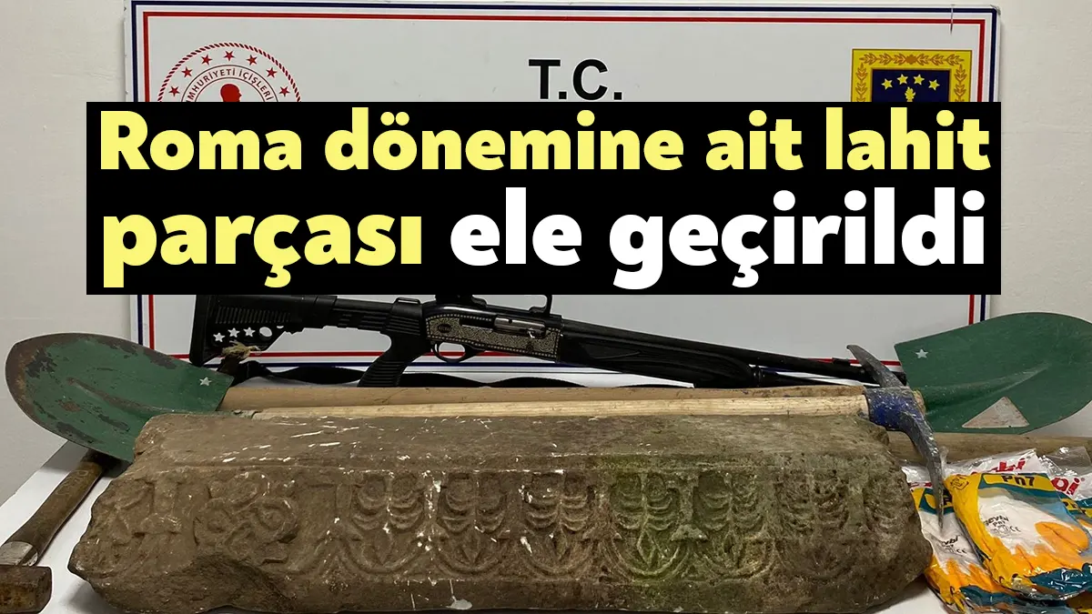 Kocaeli'nin Karamürsel ilçesinde düzenlenen operasyonda Roma dönemine ait olduğu