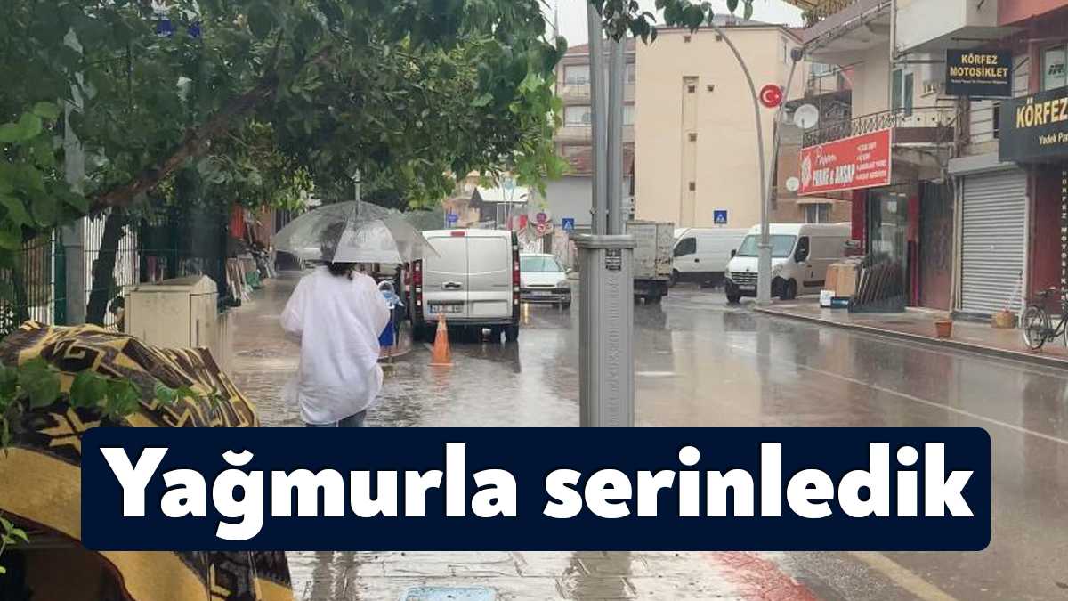 Geçtiğimiz günlerde termometrelerin 41 dereceyi gösterdiği Kocaeli'de sabah saatlerinden itibaren