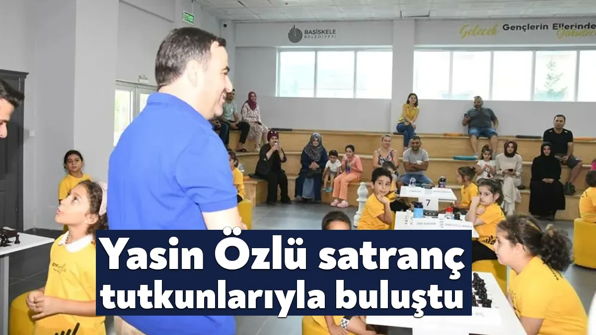Başiskele Belediyesi’nin gençlere yönelik birçok hizmet sunduğu Âlâ Mekanda satranç