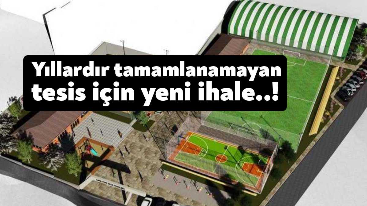 Körfez Belediyesi bir önceki dönem temeli atılan, yıllardır tamamlanamayan Körfez