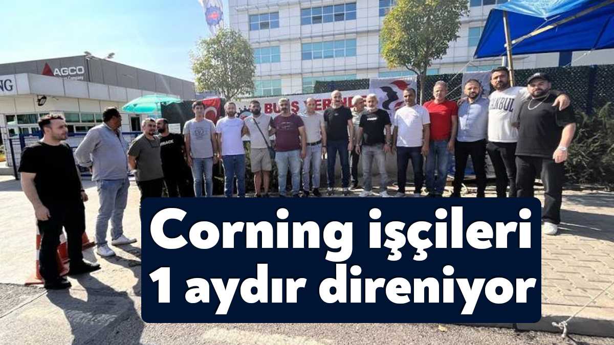 DİSK/Lastik-İş Gebze Şubesinin örgütlü bulunduğu Corning Kablo fabrikasında toplu iş