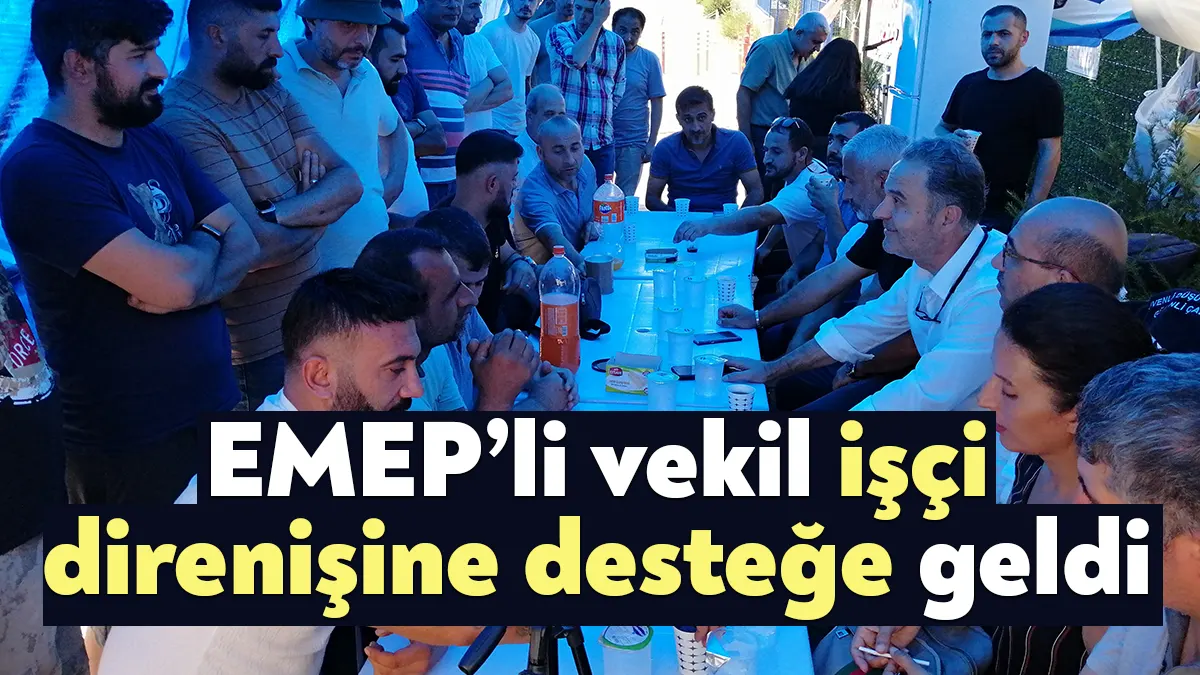 Emek Partisi Genel Başkan Yardımcısı ve İstanbul Milletvekili İskender Bayhan,