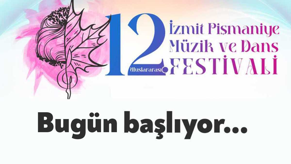 İzmit Belediyesi’nin bu yıl 12’ncisini düzenleyeceği Uluslararası Pişmaniye, Müzik ve