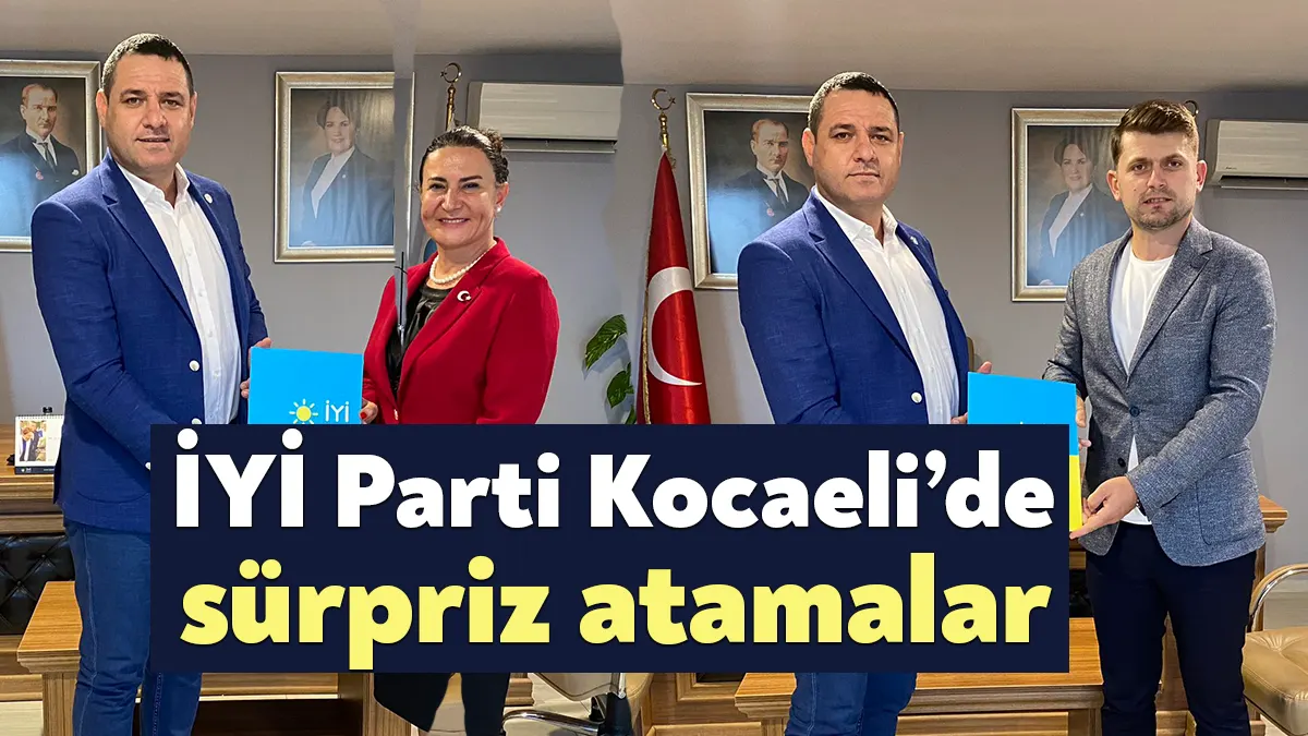 İYİ Parti Kocaeli İl Başkanı Nusret Acur, İYİ Parti İl