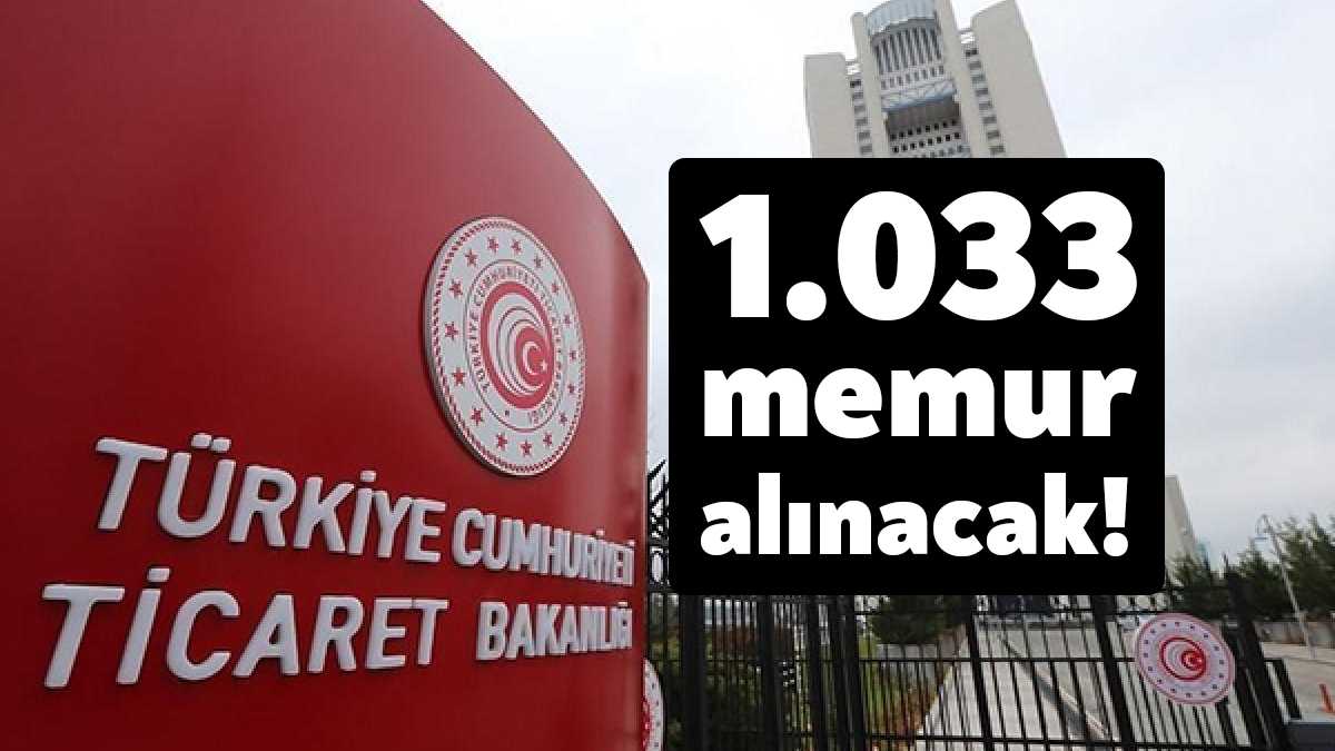 Ticaret Bakanlığı'na memur kadrosu ihdas edilmesiyle ilgili Cumhurbaşkanlığı kararnamesi Resmi