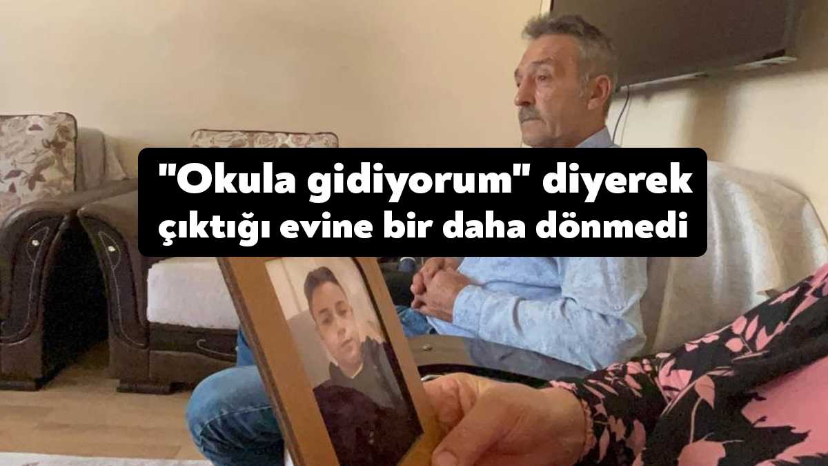 Kocaeli'nin Darıca ilçesinde ikamet eden 14 yaşındaki Sercan, dün sabah