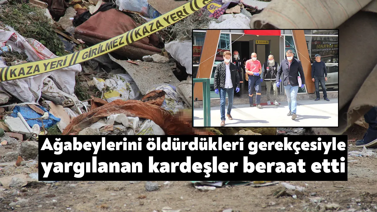 Kocaeli'de 21 yıl önce ağabeylerini öldürdükleri gerekçesiyle yargılanan iki kardeş