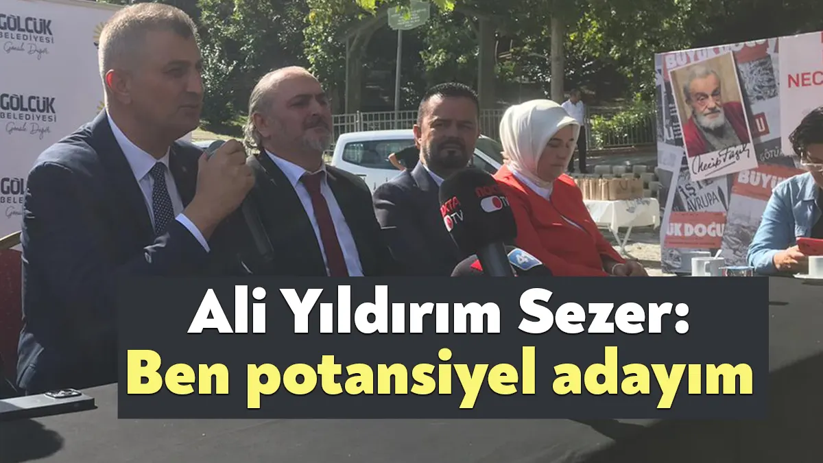 Gölcük Belediye Başkanı Ali Yıldırım Sezer, yeniden aday olup olmayacağı