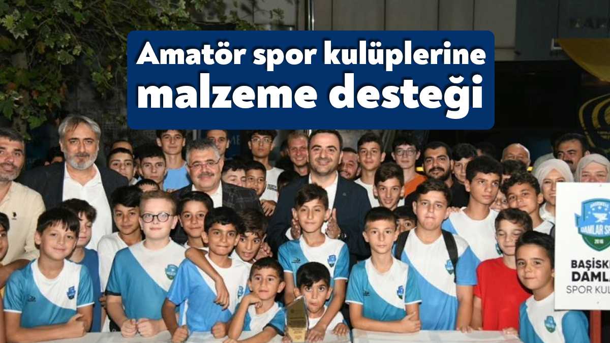 Başiskele Belediyesi, kentte spor faaliyetlerini sürdüren 10 amatör spor kulübüne