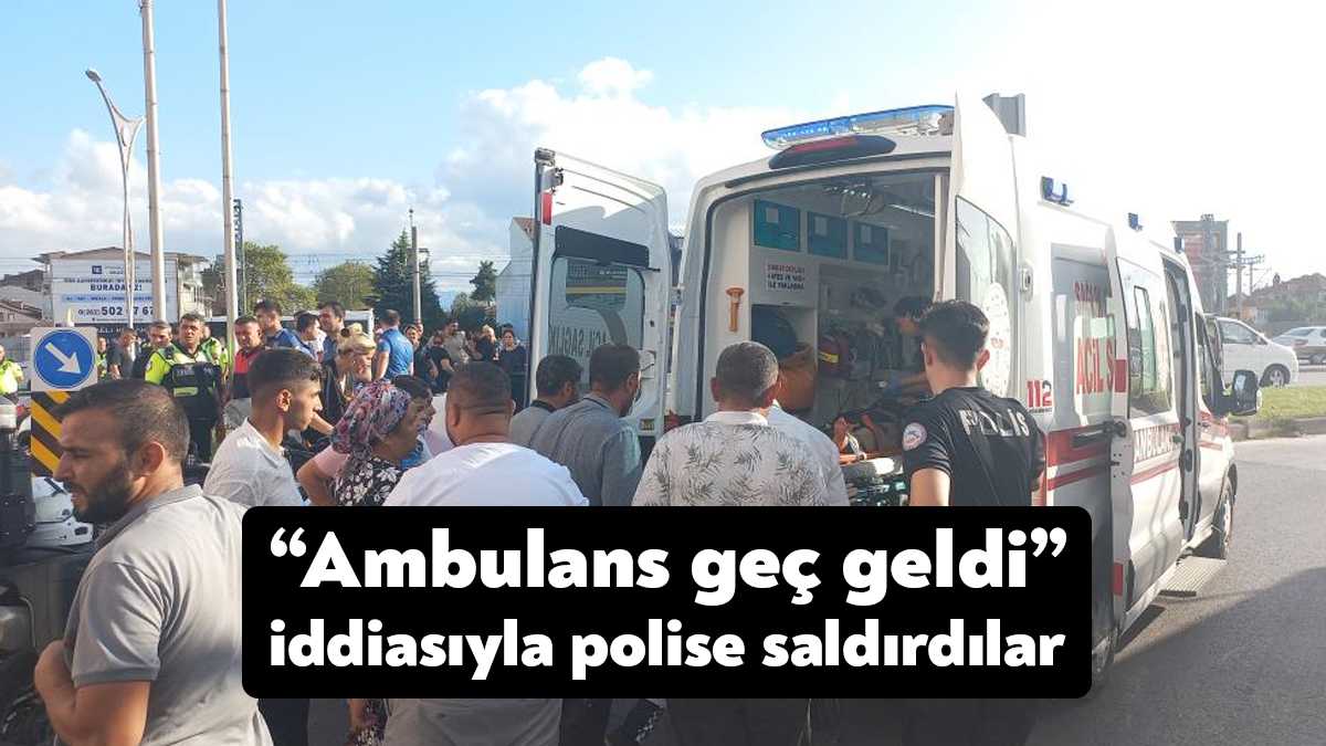 Kocaeli’nin İzmit ilçesinde otomobil ve halk otobüsünün çarpışması neticesinde meydana