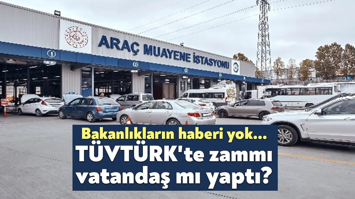Araç muayene ücretlerine yapılan fahiş zammın sorumlusu bulunamadı. SP Grup