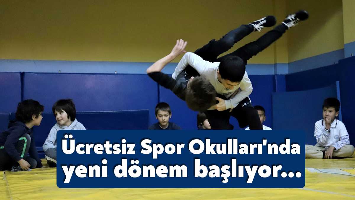 Büyükşehir’in sağlıklı ve sporcu nesiller yetiştirmeyi hedefleyen Ücretsiz Spor Okulları