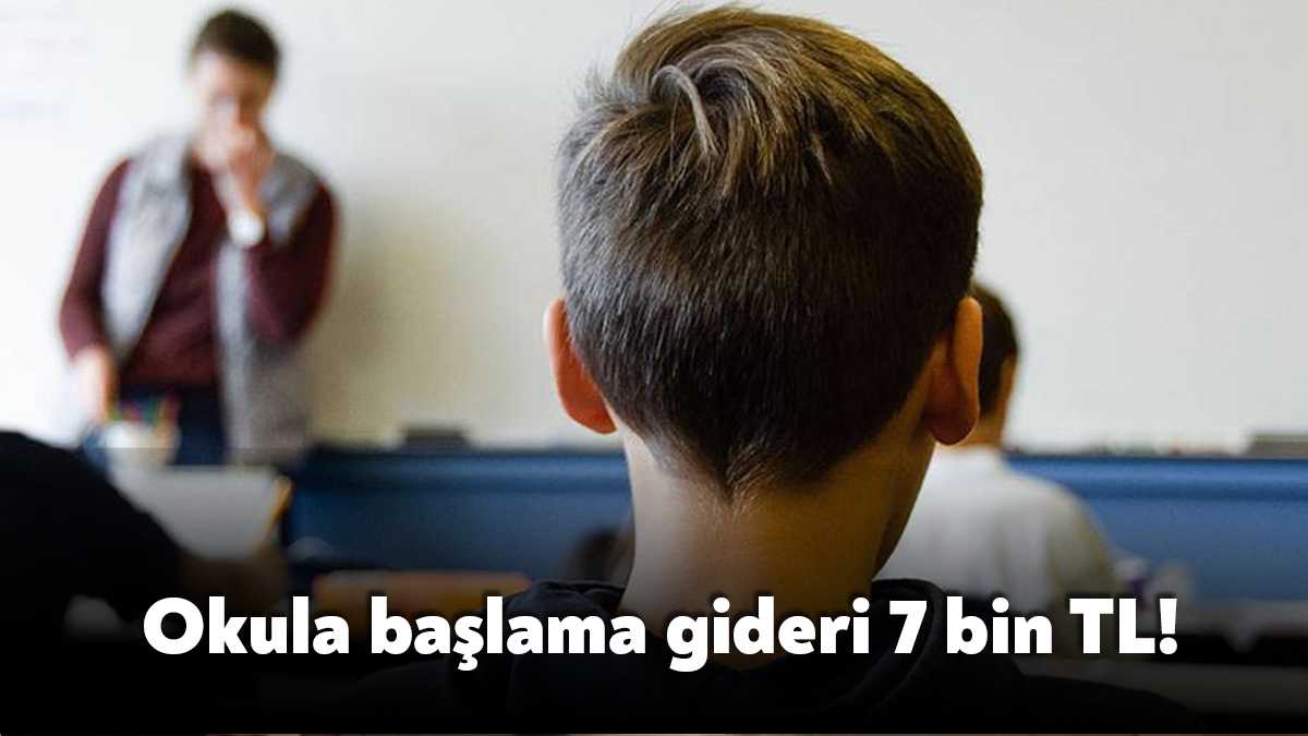 İlk defa okula başlayacak öğrencinin zorunlu ihtiyaçlarına yönelik yapılan araştırma,