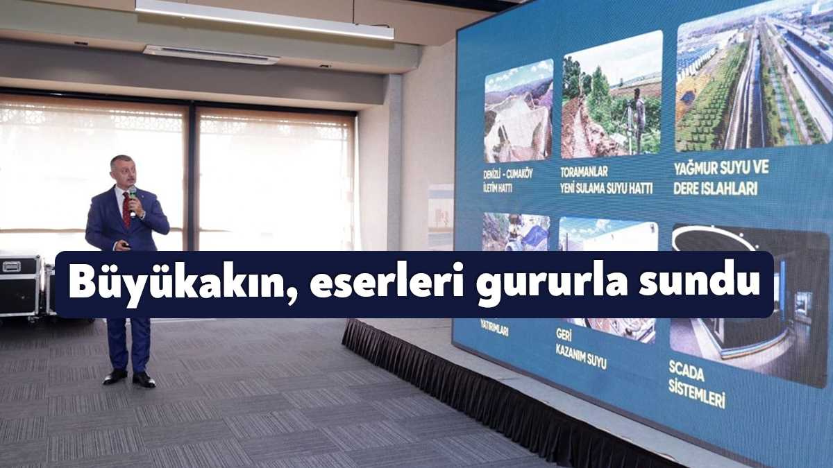 Kocaeli Büyükşehir Belediye Başkanı Tahir Büyükakın, vaatlerinin yüzde 92’sini gerçekleştirmiş