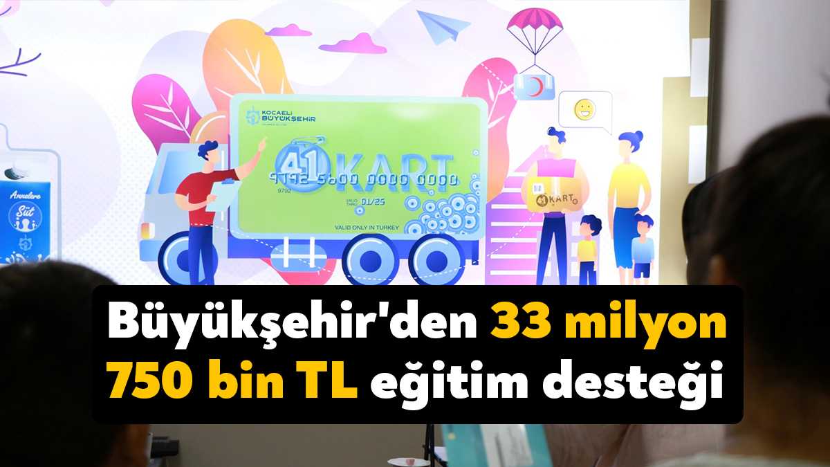 Büyükşehir, yeni eğitim ve öğretim dönemi öncesinde sosyal yardım alan
