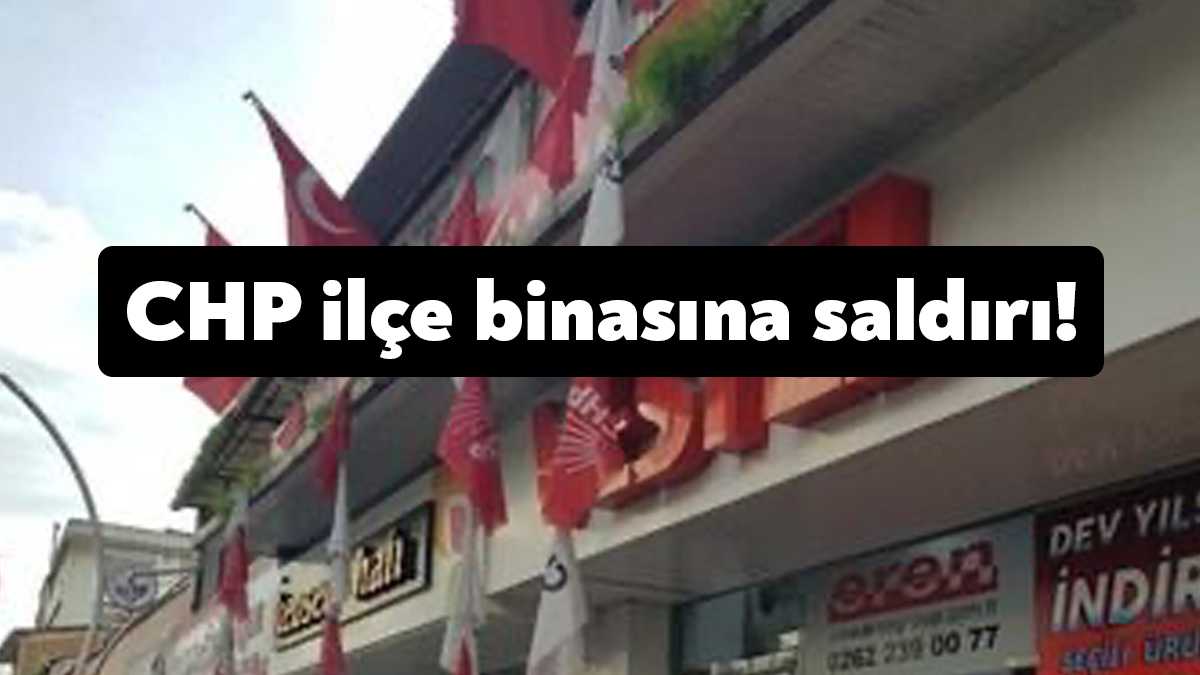 Cumhuriyet Halk Partisi (CHP) Derince İlçe Örgütü’ne ait İbni Sina