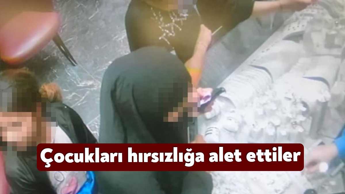 Kocaeli’nin İzmit ilçesinde kuyumcuya giren 2 kadın alışveriş bahanesiyle tezgahtarı