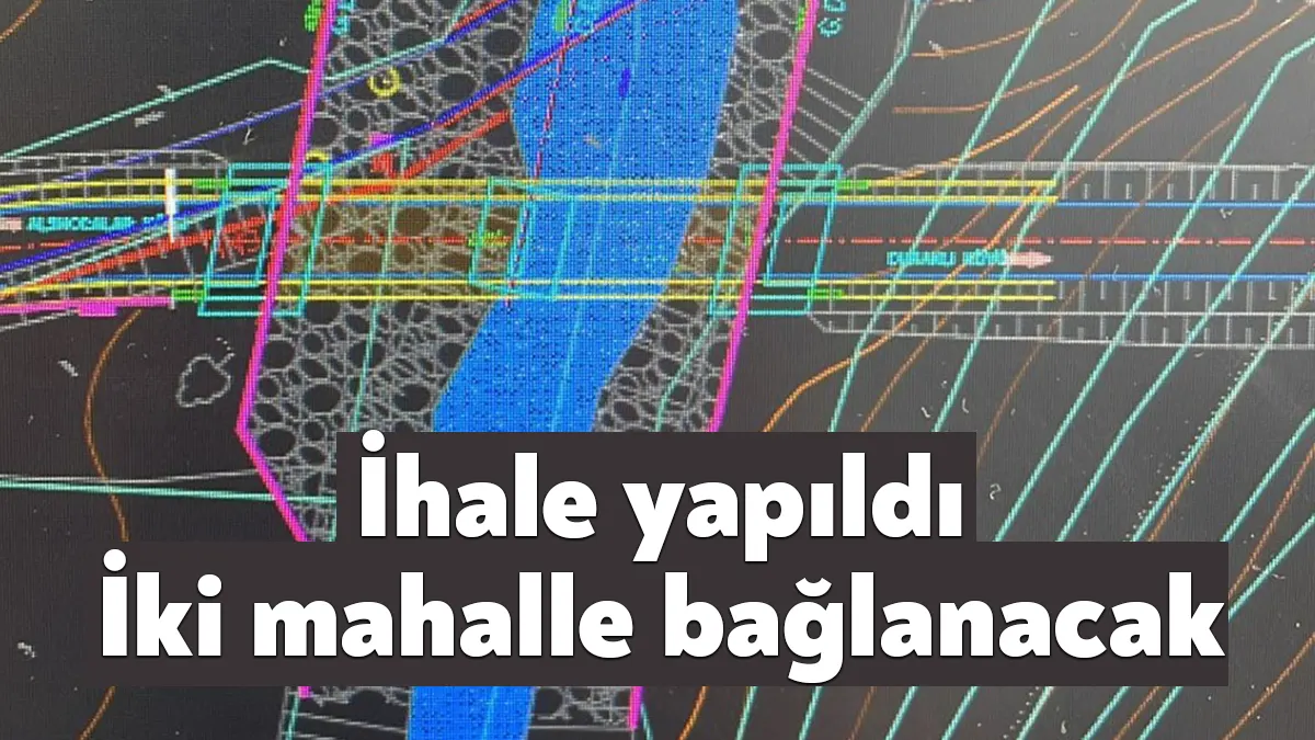 Büyükşehir, Körfez Duraklı Mahallesi ile Alihocalar Mahallesini ayıran dere üzerine