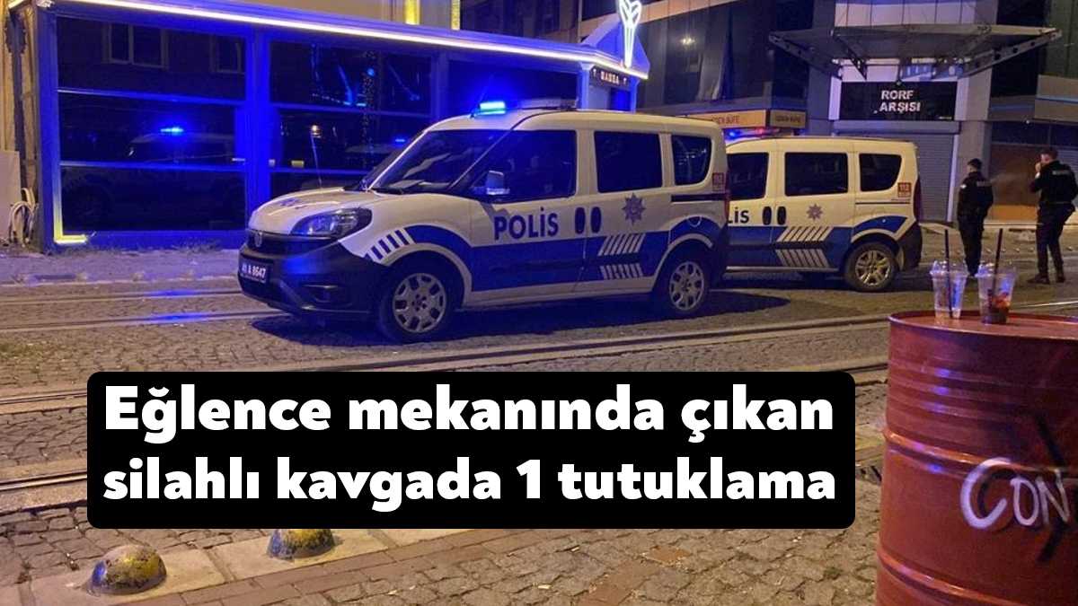 Kocaeli'nin İzmit ilçesinde eğlence mekanında 2 kişinin yaralandığı silahlı kavgada