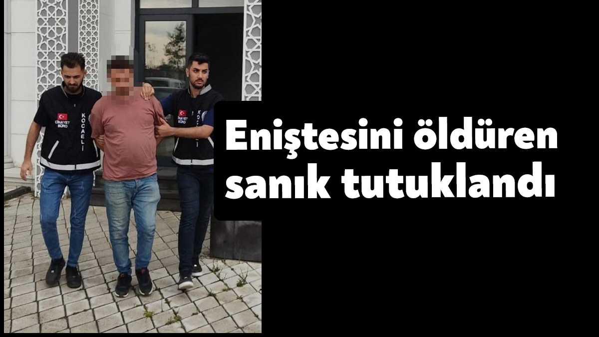 Kocaeli’nin İzmit ilçesinde ablasını darp ettiği iddiasıyla eniştesini tabanca ile