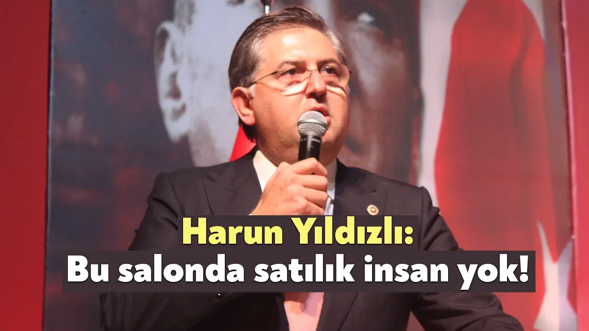 CHP Kocaeli Milletvekili Harun Yıldızlı, CHP Kocaeli il Kongresi’nde yaptığı