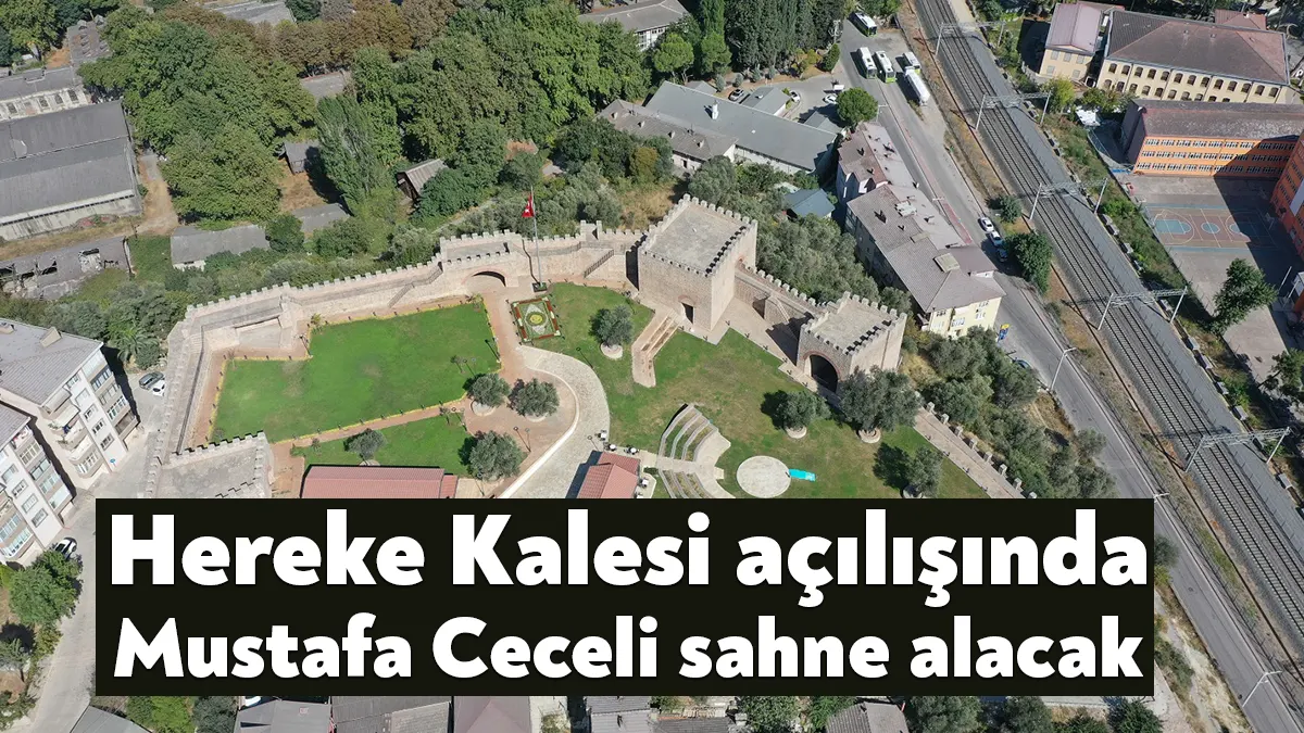 Pop müziğin sevilen ismi Mustafa Ceceli, Hereke Kalesi açılış programı