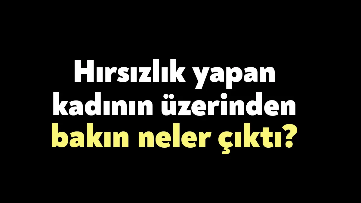 Kocaeli'de 6 farklı suç kaydı bulunan kadın, marketten kaşar,