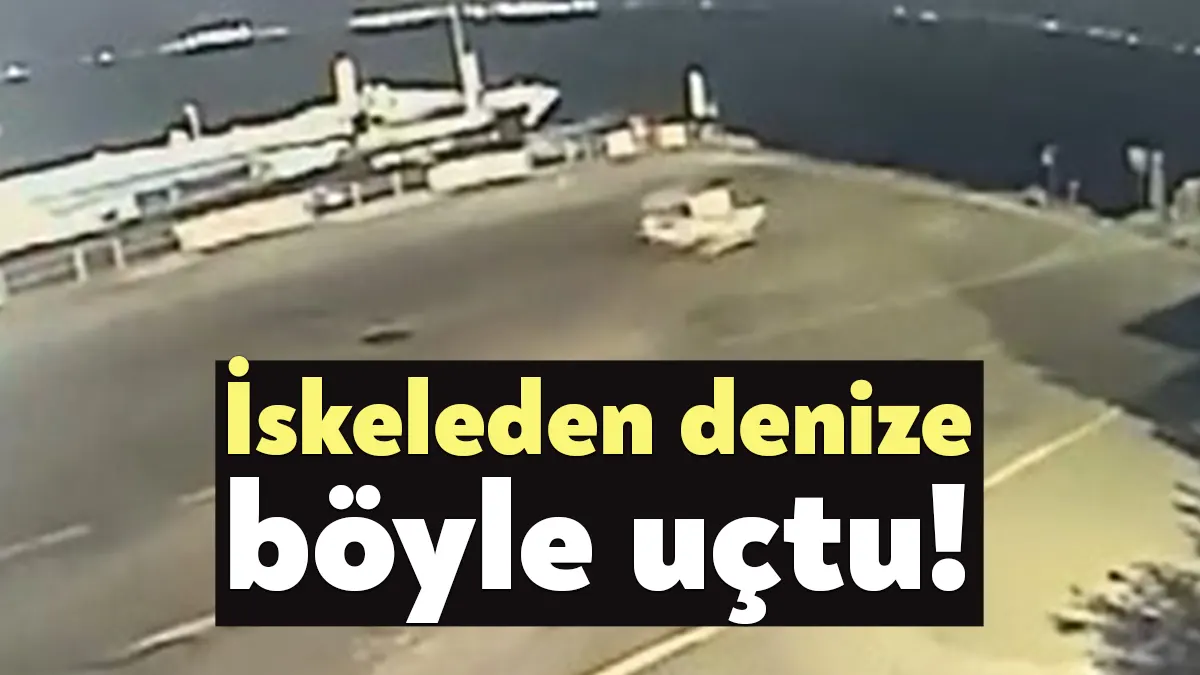 Kocaeli’nin Gebze ilçesinde dalgın sürücünün kontrolünden çıkan hafif ticari araç